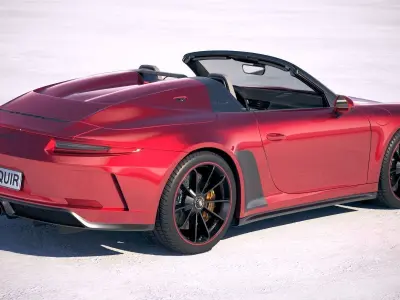 Porsche 911 Speedster 2019 3D model