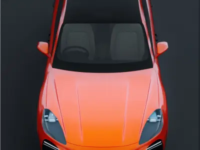 Porsche Cayenne GTS Coupe 2019 3D model