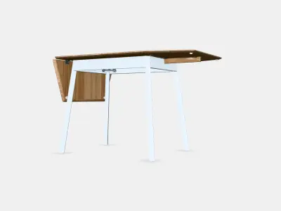IKEA PS 2012 Drop-leaf table Low-poly 3D model purchase