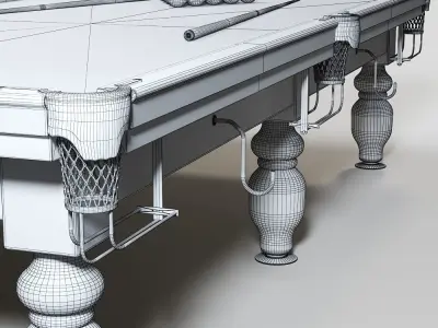 Billiards Table 3D model