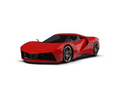 ferrari sf80 concept  3D model