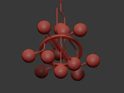 TECH Lighting Viaggio Chandelier 3D model