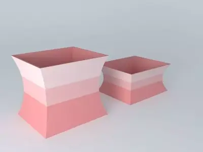 glass vase Free 3D model