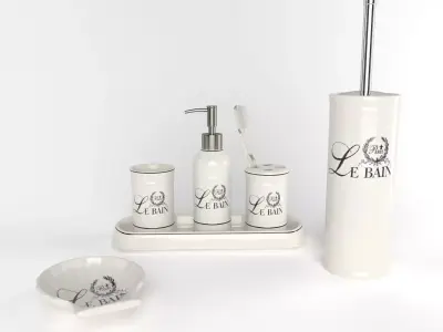 Bathroom Decorative Clayre Eef Le Bain Paris 3D model