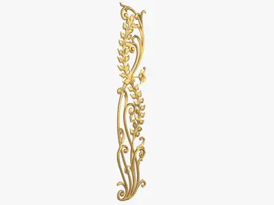Classic decor ornament 256 3D model