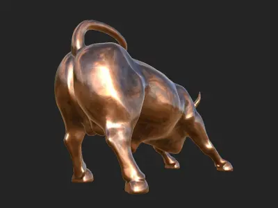 Bull Stature 3D model