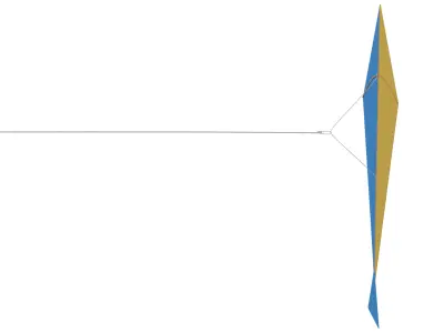 Flying Kite 3D model