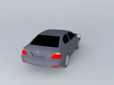 Aero 3 car Free 3D model
