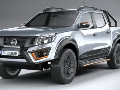 Nissan Navara N-Trek Warrior 2020 3D model