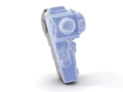 Futuristic Device model pack with PBR Textures Low-poly 3D model