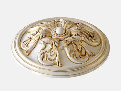 Rosette 04 3D model