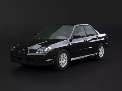 Subaru Impreza GD 2007 3D model