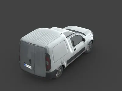 RAM Promaster Rapid 2024 Low-poly 3D model