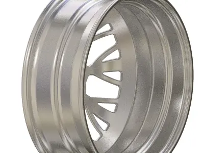 Premium Truck Rim 3D print model