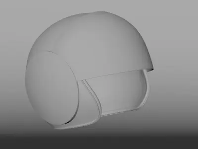 Bike Helmet for Riders 3D model