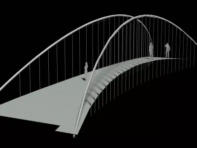 Bridge in concept - 06 3D model