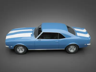 1968 Chevrolet Camaro RS 3D model
