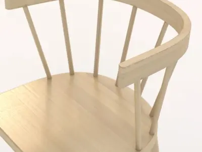 Andrew Indoor Chair 3D model