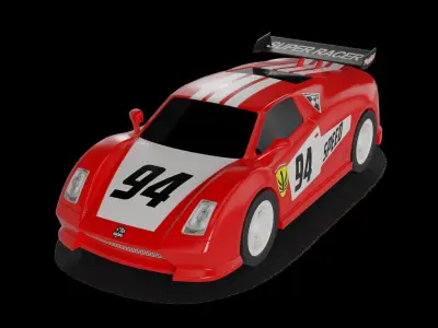Cars and action games Toy Car 3D model buy