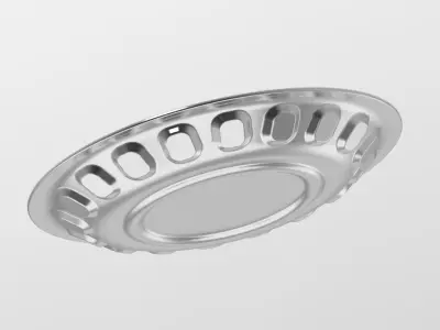 Biscuit Serving Plate 3D print model