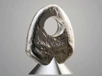 Sea Rock Sculpture Eternity 3D print model