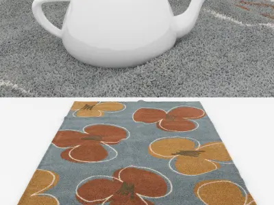 Rugs No 304 Low-poly 3D model