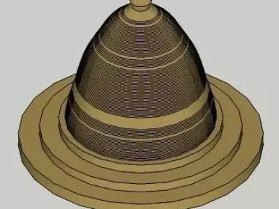 Phayagyi Stupa Free 3D model
