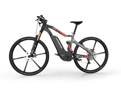 Electric bicycle 3D model