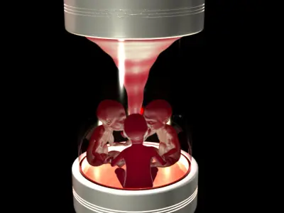 PRINT READY BABY SEATED 1 3D print model