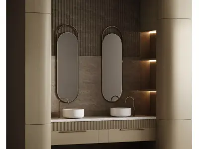 Bathroom furniture 40 3D model