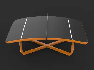 Teqball Table 3D model