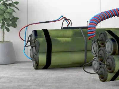 Modern Equipment monomer equipment Bomb 3D model