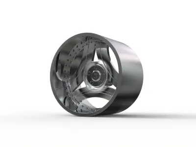 ASANTI AF140 WHEEL 3D print model