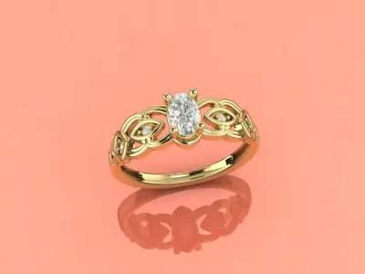 fantazi model  yuzuk 3D print model