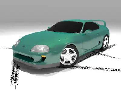 Toyota Supra mk IV 3D model