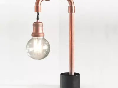 industrial lamp Free 3D model get