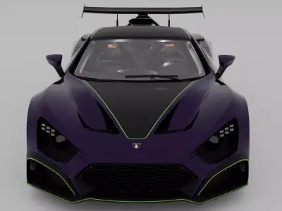Zenvo TSR-S 3D model