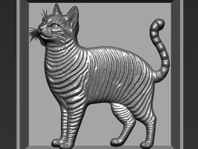 Cat A61 3D print model