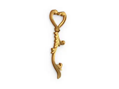 Classic carved decor ornament 340 3D model