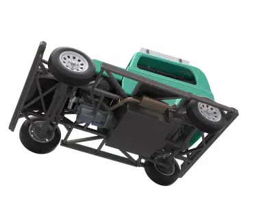 New Zealand Ministock car Scale 1 to 25 3D print model