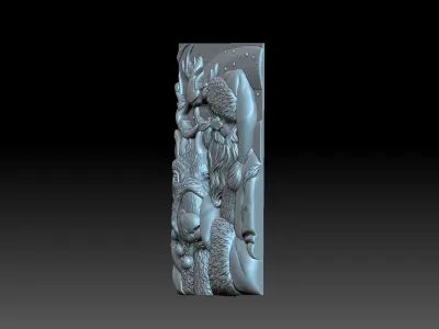 Santa Claus 3D print model