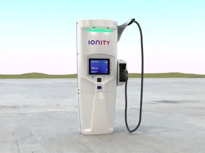 IONITY Charger 3D model