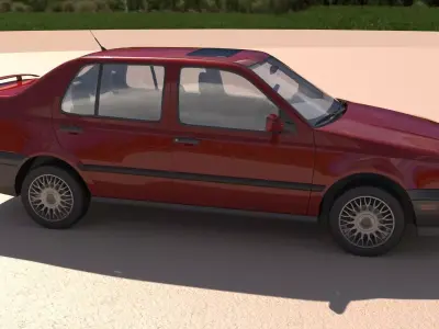 Volkswagen Jetta 1992 3D model
