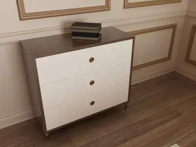 Modern Bedroom 3D model purchase