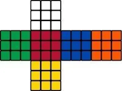 Rubik Cube Free low-poly 3D model