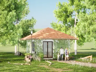 019Simplehouse Free 3D model