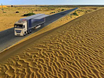 Transport truck 3D model