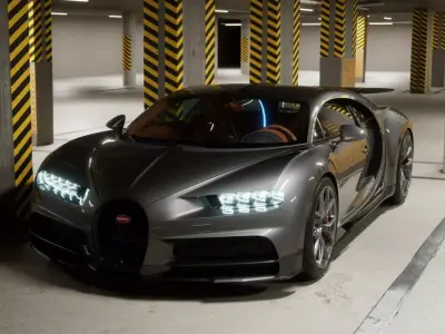 Unreal Engine 5 - Underground Car Park 3D model