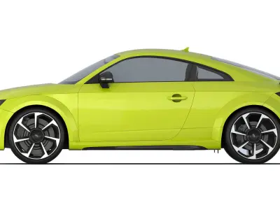 Audi TT RS 2020 3D model