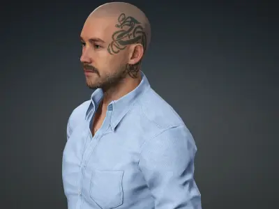 Hans Realistic Human  3D model